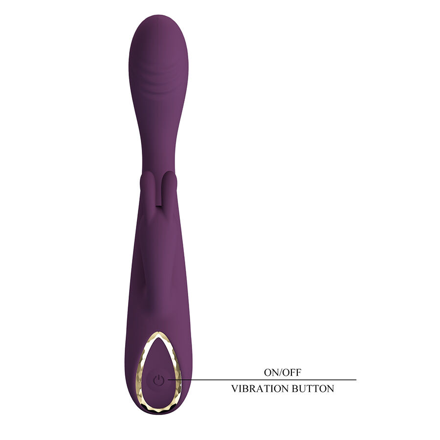 PRETTY LOVE - EMMA RABBIT LILA VIBRATOR MIT STIMULATOR