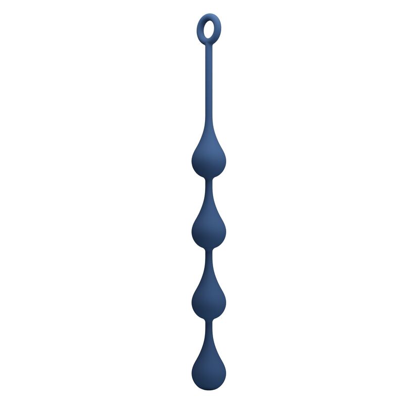 MR PLAY - BLAUE SILIKON-ANALPOLSTER, GRÖSSE L (42,6 CM)