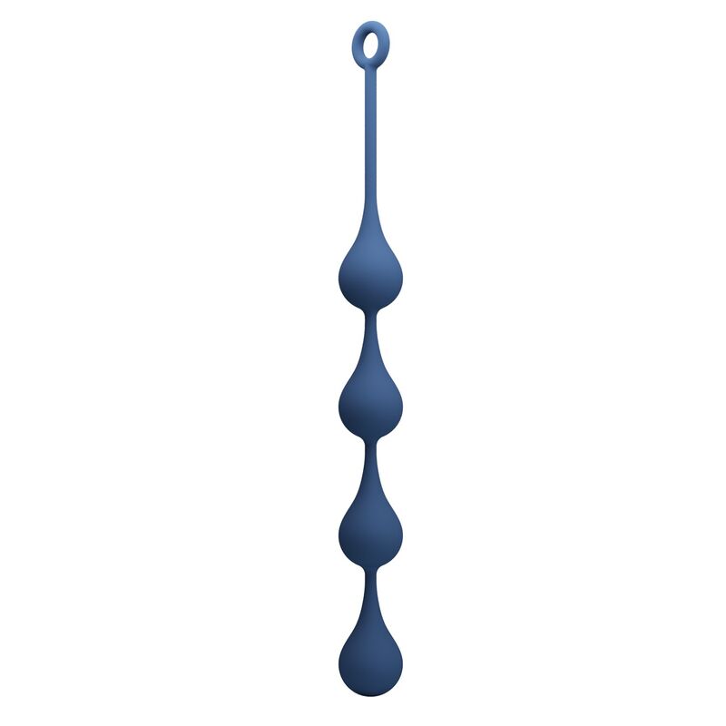 MR PLAY - BLAUE SILIKON-ANALPOLSTER, GRÖSSE XL, 52,5 CM
