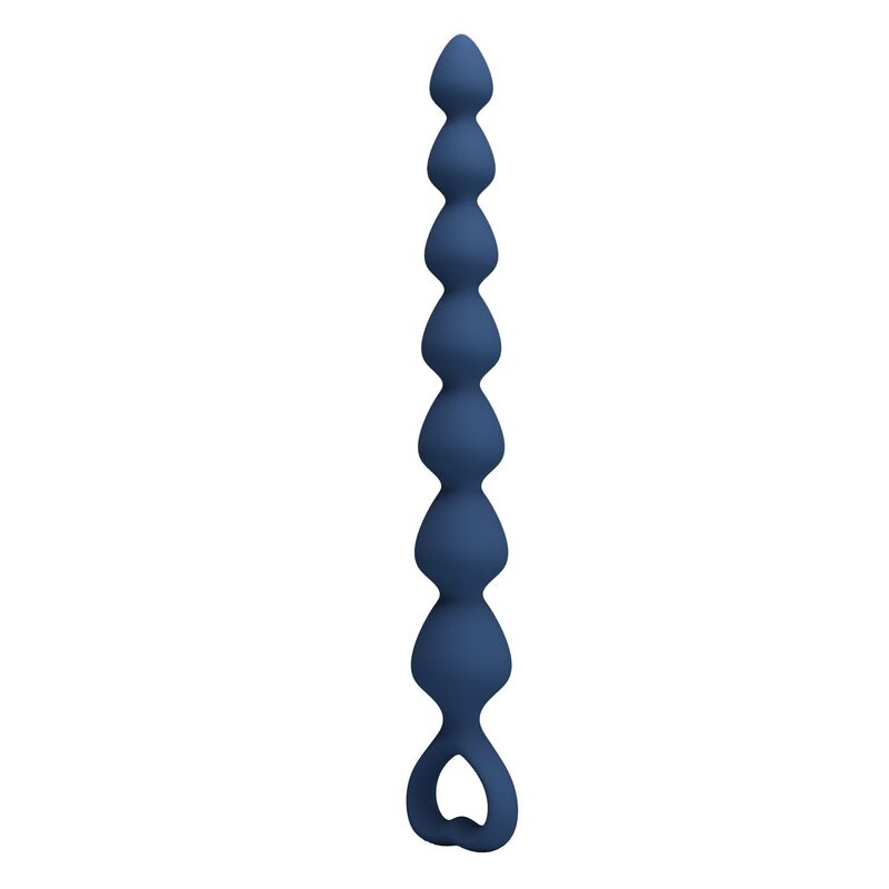 MR PLAY - BLAUE SILIKON-ANALKAPSELN &AMP; ANALPLUG 26,7 CM