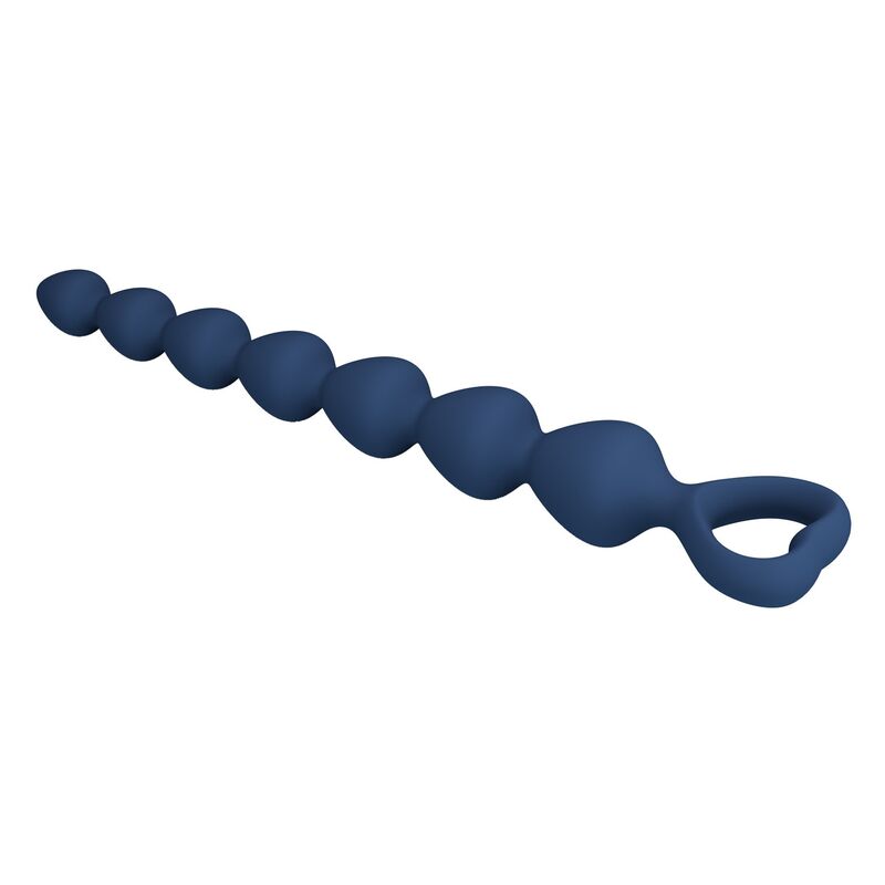 MR PLAY - BLAUE SILIKON-ANALKAPSELN &AMP; ANALPLUG 26,7 CM