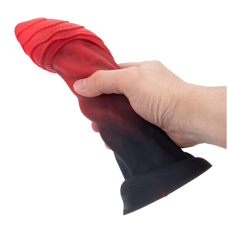 POWER MONSTERS - INFERNAL GOLIATH BICOLOR FANTASY SILIKONDILDO 25 CM Ø 6 CM