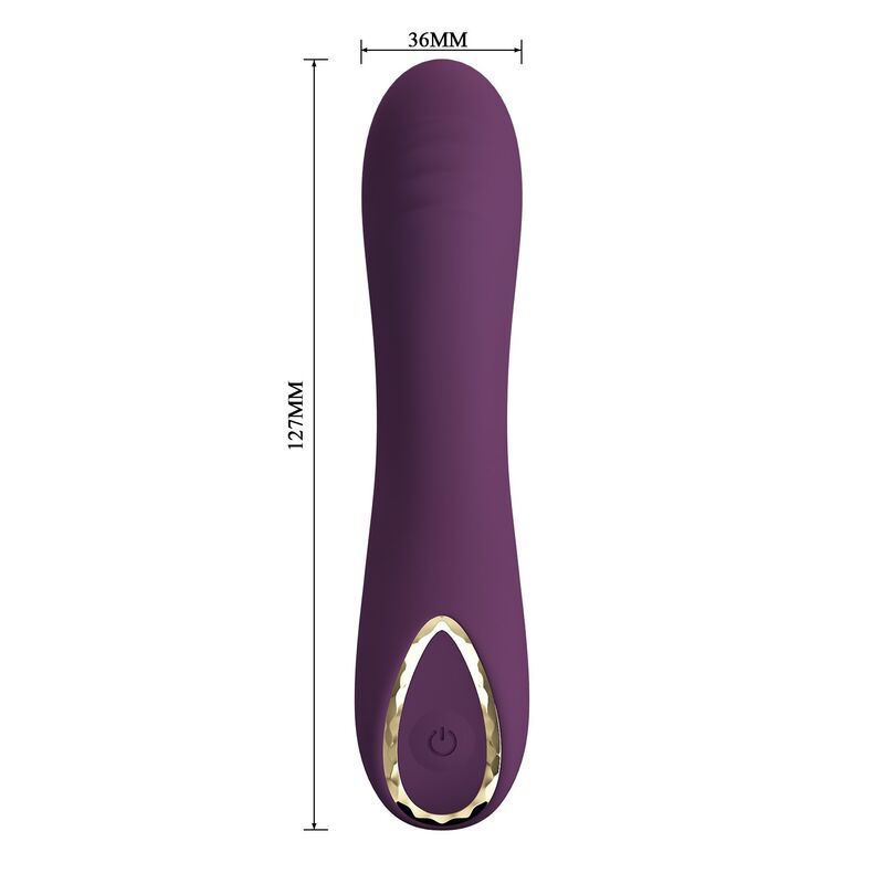 PRETTY LOVE - LLOYDE WIEDERAUFLADBARER VIBRATOR MIT 10 FUNKTIONEN, LILA