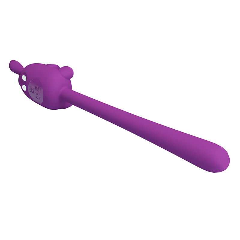 PRETTY LOVE – NIEDLICHER HASE-FLIRTSTIFT, FLEXIBLER VIBRATOR, USB-AUFLADBAR, LILA