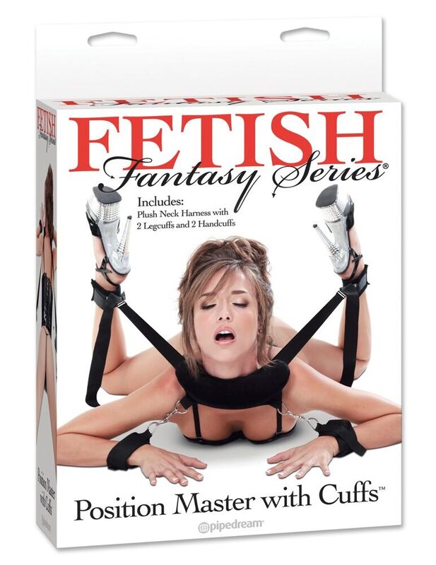 FETISH FANTASY SERIES - POSITION MASTER mit Manschetten