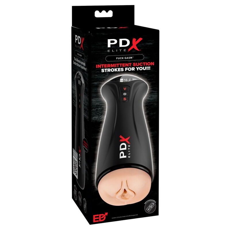 PDX ELITE - FAP-GASM intermittierender Saugs- und Vibrationsmasturbator