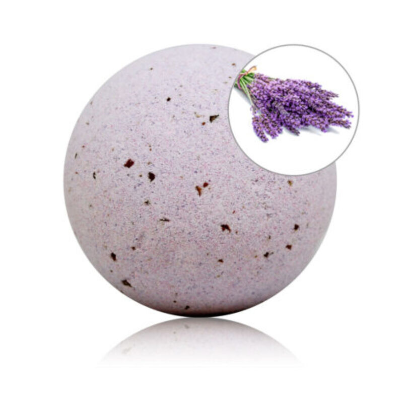 TALOKA - Badebombe mit Lavendel-Duft und Rosenblüten