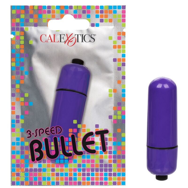 CALEX VIBRIERENDE BULLET 3 GESCHWINDIGKEITEN - LILA
