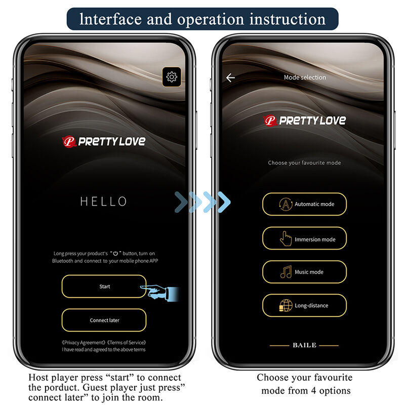 PRETTY LOVE – SCHMETTERLINGS-APP-STEUERUNG FÜR DEN PANTY-MASSAGER IN PINK