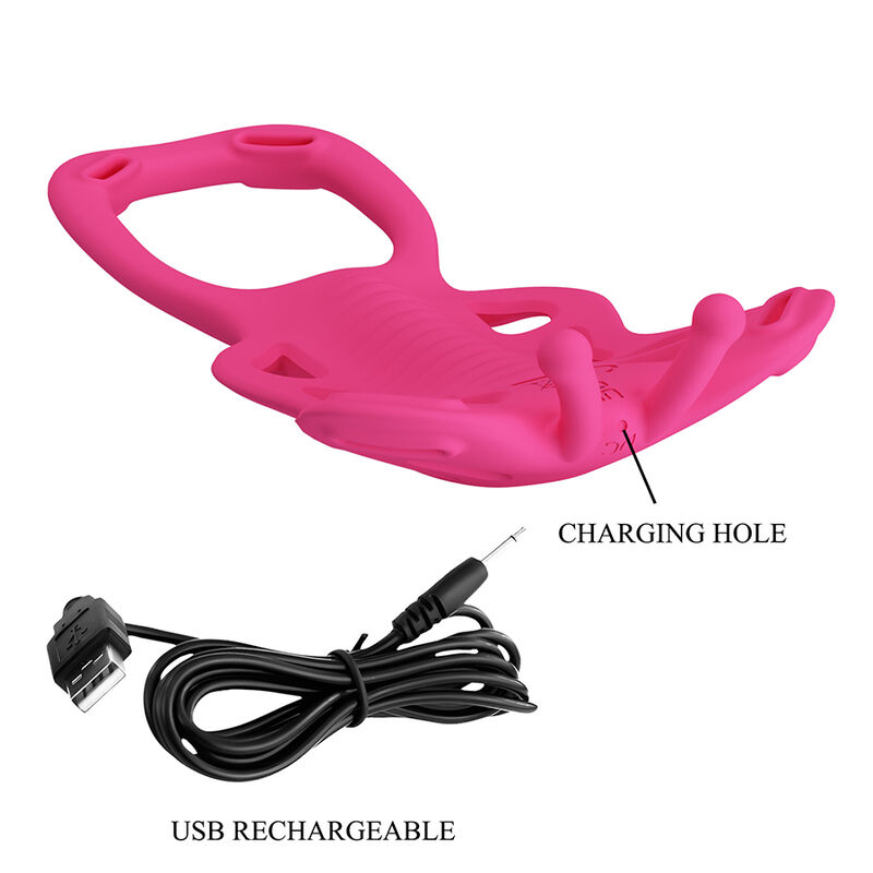 PRETTY LOVE – SCHMETTERLINGS-APP-STEUERUNG FÜR DEN PANTY-MASSAGER IN PINK