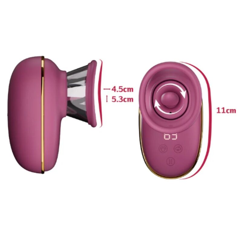SHE.E.O - AUTOMATISCHE KLITORASSTIMULATIONSPUMPE MIT LECKEFFEKT (LILA)