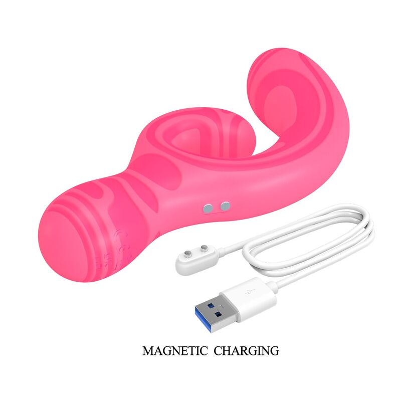 PRETTY LOVE - VERITY USB-AUFLADBARER DOPPEL-MASSAGEGERÄT