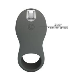 PRETTY LOVE – WIEDERAUFLADBARER VIBRATIONSRING MIT DOPPELSTIMULATOR