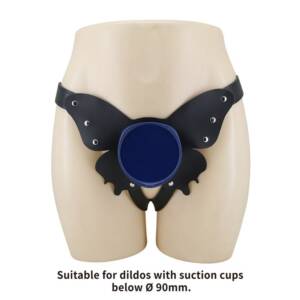 PRETTY LOVE - UNIVERSAL STRAP-ON HARNESS BRIEFS SCHWARZ UND BLAU