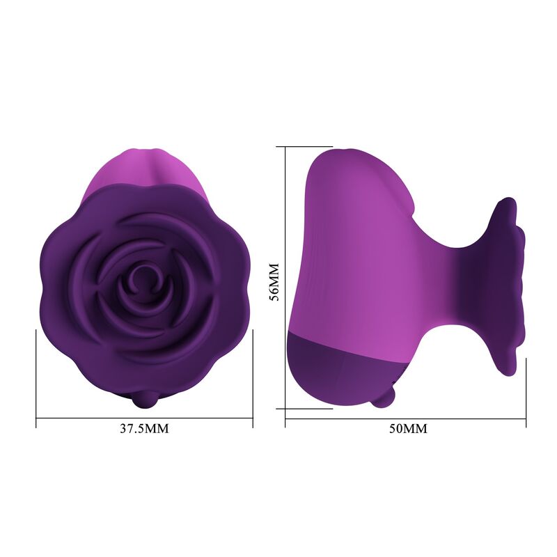PRETTY LOVE – WIEDERAUFLADBARER KLITORASIMULATOR, 7 MODI, LILA