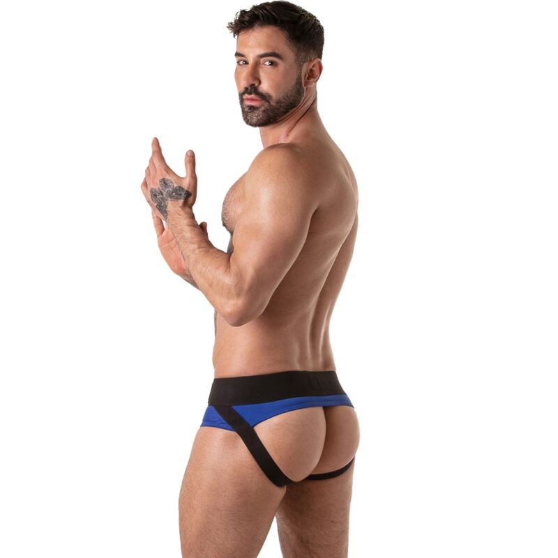 LOCKER GEAR - JOCKBRIEF MIT BREITEM BUND, BLAU, XL