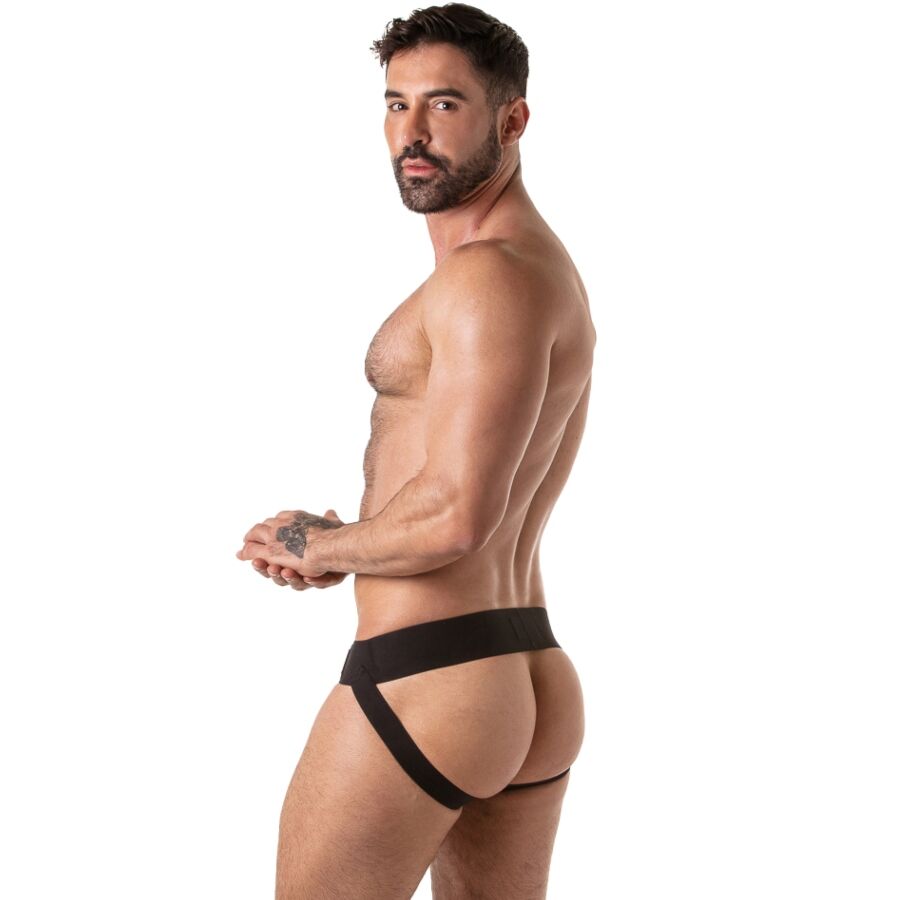 LOCKER GEAR - JOCKSTRAP MIT BREITEM BUND, BLAU, XL