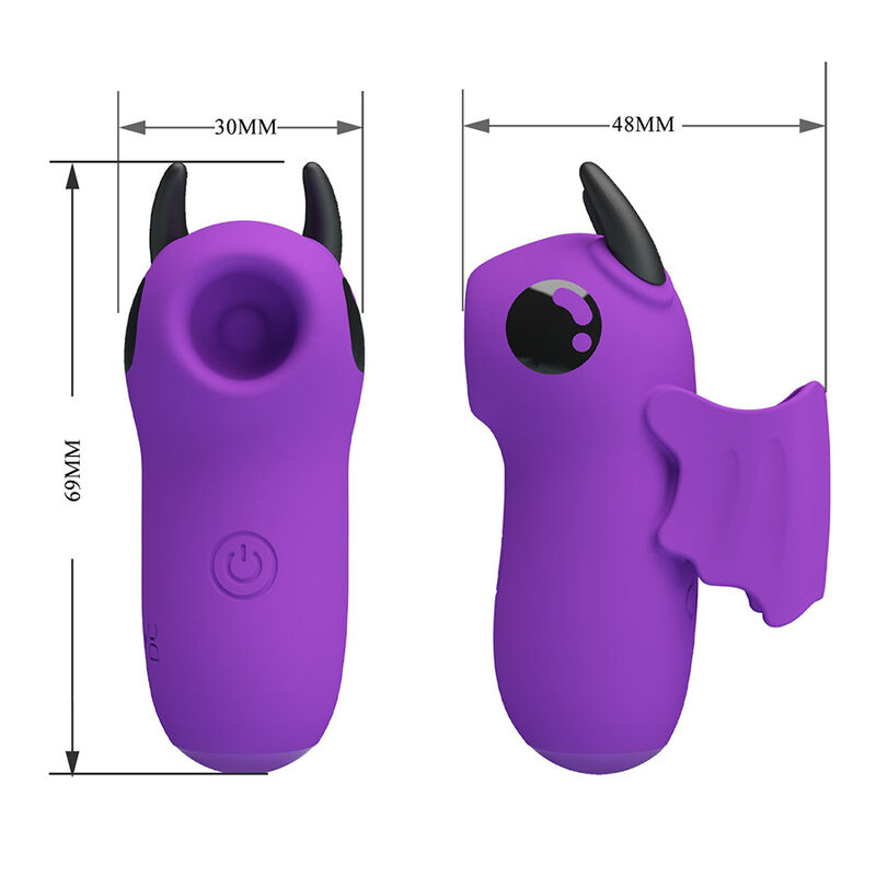 PRETTY LOVE - MAGIC DEVIL LILA WIEDERAUFLADBARER FINGERSTIMULATOR