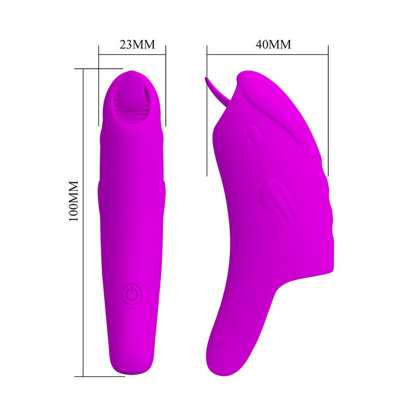 PRETTY LOVE - PETERSON HONEY FINGER WIEDERAUFLADBARER FINGERVIBRATOR LILA