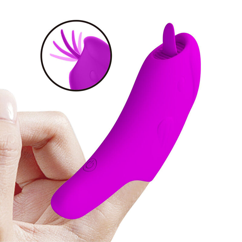 PRETTY LOVE - PETERSON HONEY FINGER WIEDERAUFLADBARER FINGERVIBRATOR LILA