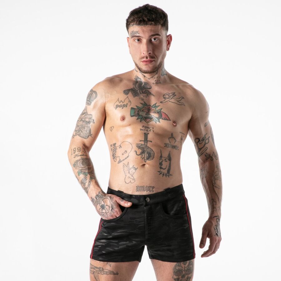 LOCKER GEAR - FULL MILITARY ACCESS SHORT BLACK S