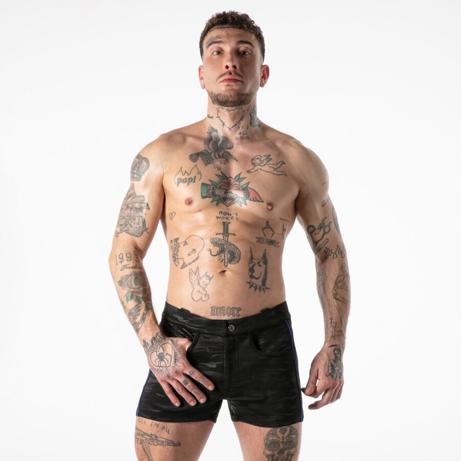 LOCKER GEAR - FULL MILITARY ACCESS SHORT BLACK M