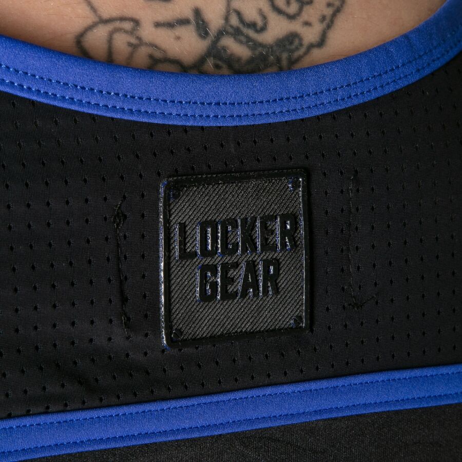 LOCKER GEAR - VOLLSTÄNDIGER MILITÄRZUGRIFF TANKTOP BLAU M