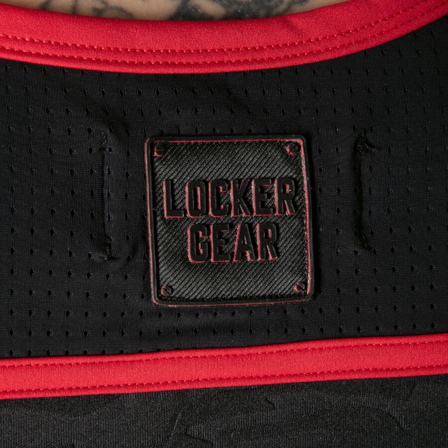LOCKER GEAR - VOLLSTÄNDIGER MILITÄRZUGRIFF TANKTOP RED M