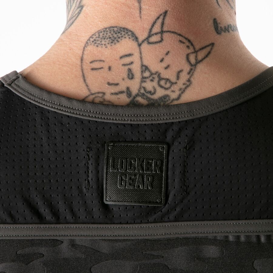 LOCKER GEAR - VOLLSTÄNDIGER MILITÄRZUGRIFF TANKTOP BLAU S