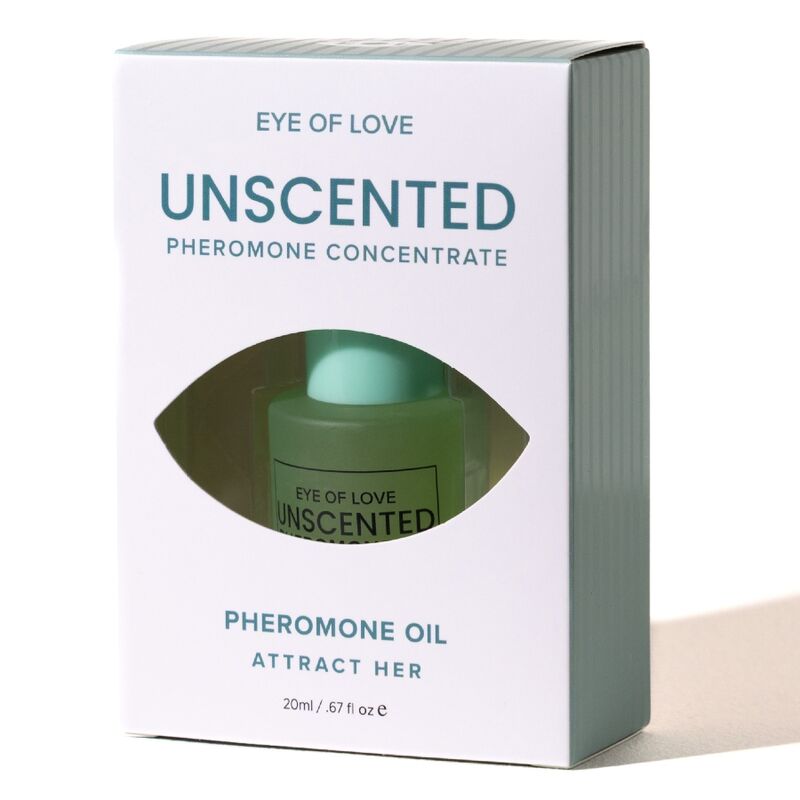 EYE OF LOVE - PHEROMONHALTIGES PARFÜMÖL FÜR MÄNNER, GERUCHSNEUTRAL, 20 ML