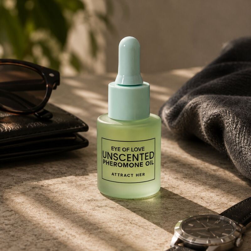 EYE OF LOVE - PHEROMONHALTIGES PARFÜMÖL FÜR MÄNNER, GERUCHSNEUTRAL, 20 ML