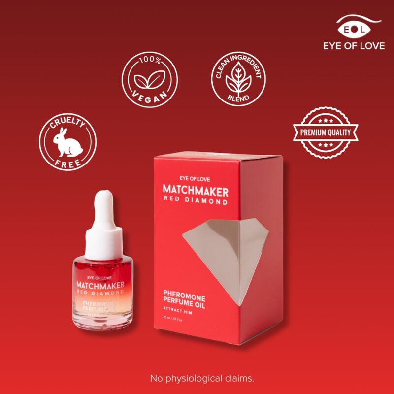 EYE OF LOVE - MATCHMAKER ROTER DIAMANT-PHEROMON-PARFÜMÖL 20 ML