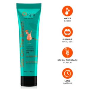 ORGIE - GLEITMITTEL-COCKTAIL-SEX AM STRAND, KÜSSEBARES, WASSERBASIERTES INTIMGEL, 100 ML