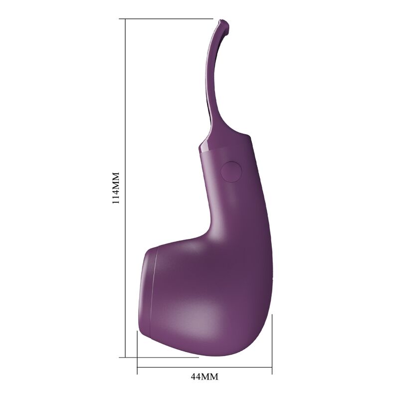 PRETTY LOVE - PFEIFENSTIMULATOR MIT 10 KLOPFSTUFEN, LILA