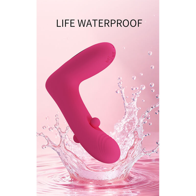 PRETTY LOVE – DUDEN WIEDERAUFLADBARER SILIKON-VIBRATOR MIT 12 VIBRATIONSMODI UND 3 SCHAUKELMODI, PINK