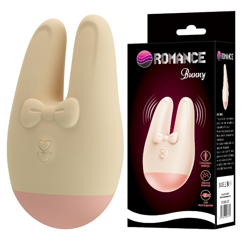 ROMANCE - EXTERNER STIMULATOR MIT HASE UND 7 VIBRATIONSMODI