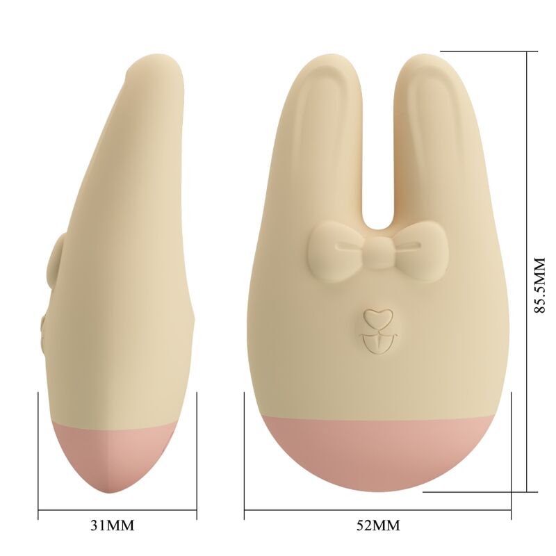ROMANCE - EXTERNER STIMULATOR MIT HASE UND 7 VIBRATIONSMODI