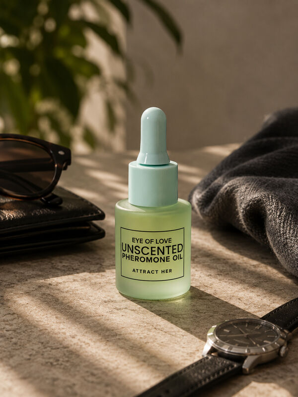 EYE OF LOVE - PHEROMONHALTIGES PARFÜMÖL FÜR MÄNNER, GERUCHSNEUTRAL, 20 ML