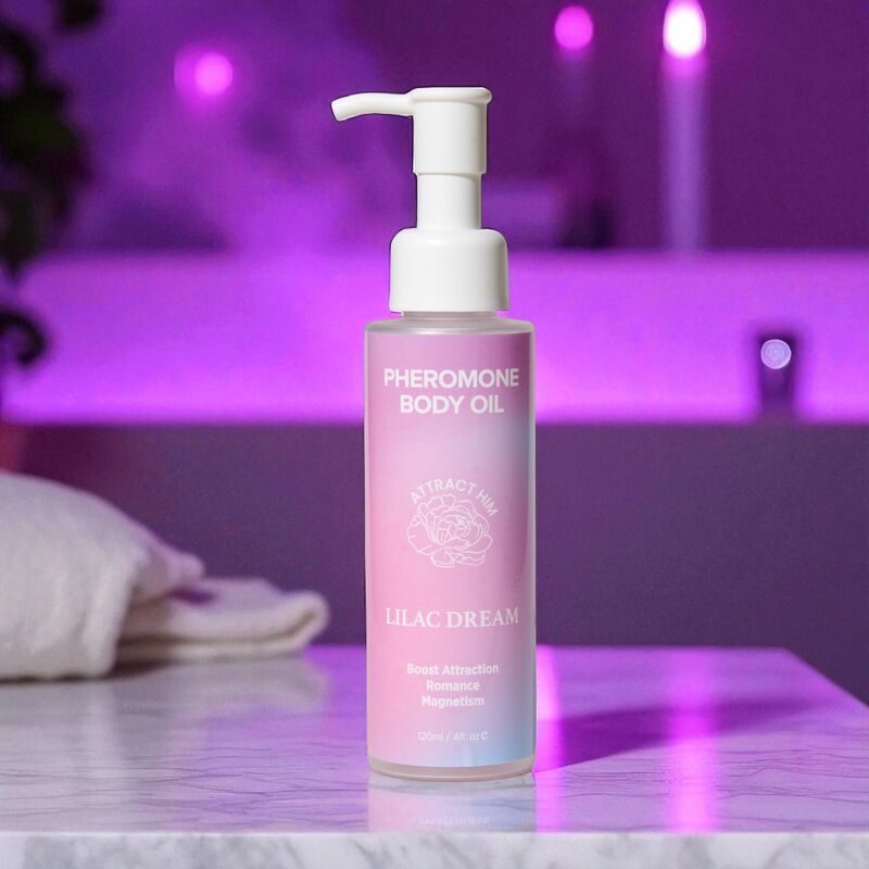 EYE OF LOVE - BLOOM LILAC DREAM Körperöl mit Pheromonen 120 ml