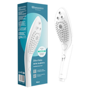 WOMANIZER - WAVE KLITORALSTIMULIERENDER DUSCHKOPF WEISS