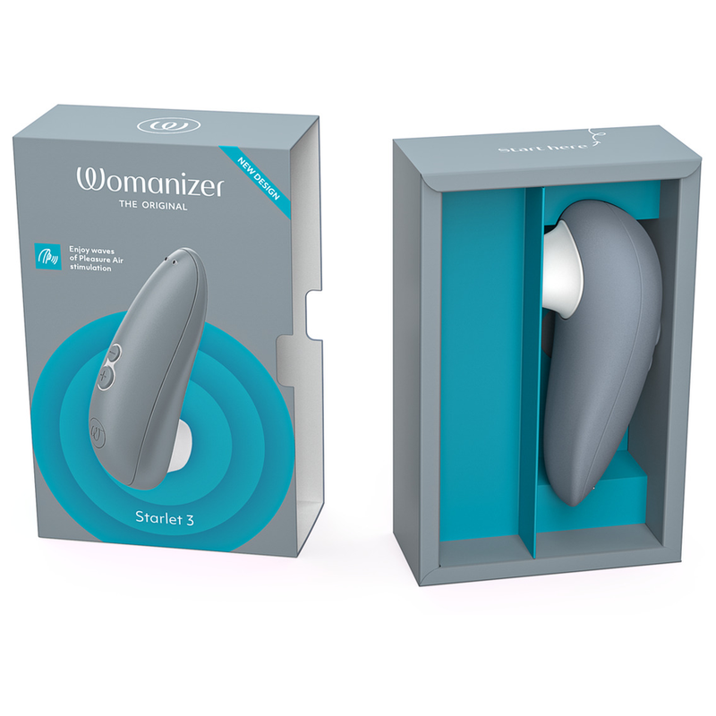WOMANIZER - STARLET 3 KLITORALSTIMULATOR GRAU
