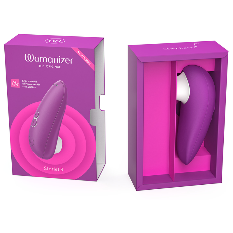 WOMANIZER - STARLET 3 KLITORALSTIMULATOR VIOLETT