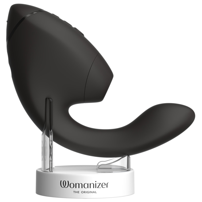 WOMANIZER - DUO NEXT DOPPELTER KLITORIS- & G-PUNKT-STIMULATOR SCHWARZ