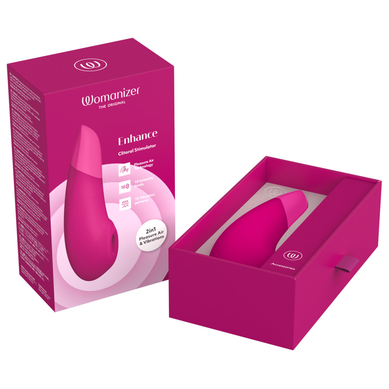 WOMANIZER - VERBESSERT DIE KLITORISSTIMULATION, LEUCHTENDES ROSA