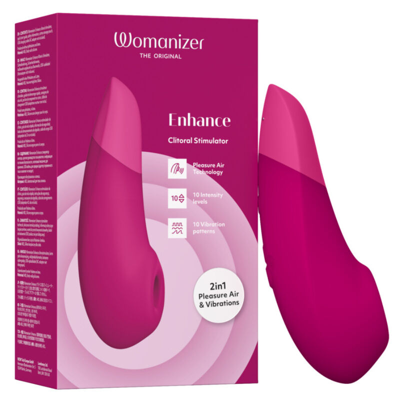 WOMANIZER - VERBESSERT DIE KLITORISSTIMULATION, LEUCHTENDES ROSA