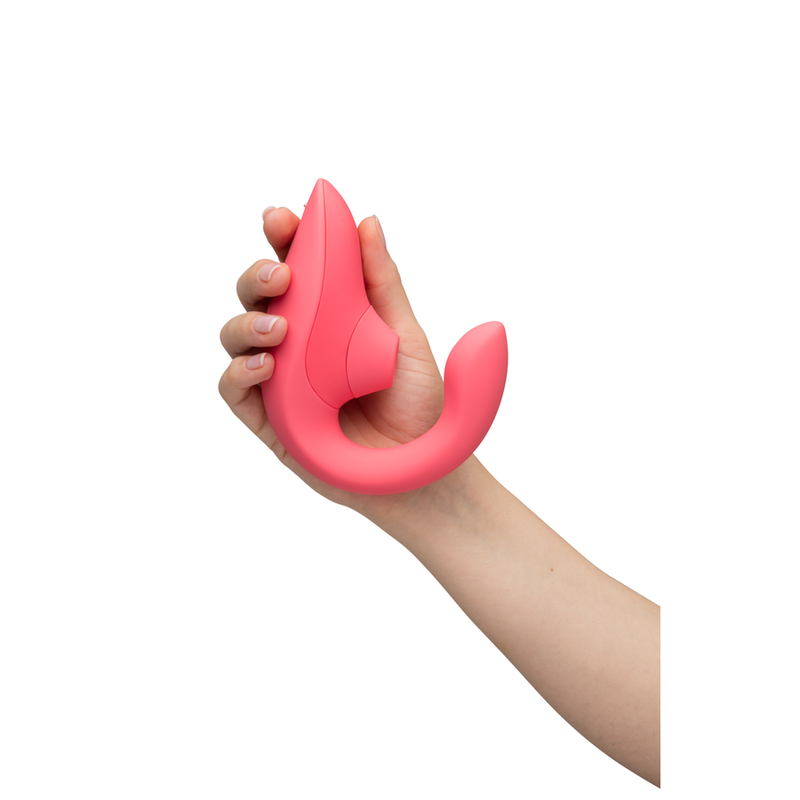 WOMANIZER - BLEND RABBIT VIBRATOR STIMULATOR VIBRANT ROSE