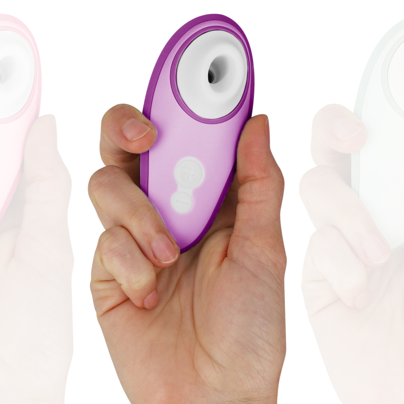 WOMANIZER - LIBERTY 2 KLITORISSTIMULATOR & SAUGROHR VIOLETT
