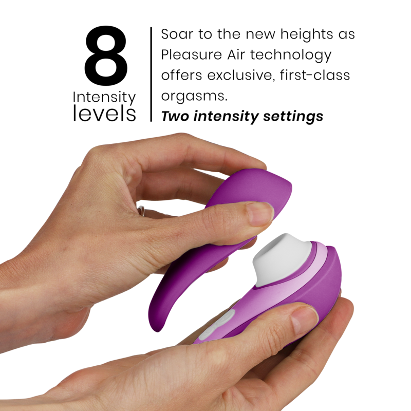 WOMANIZER - LIBERTY 2 KLITORISSTIMULATOR & SAUGROHR VIOLETT