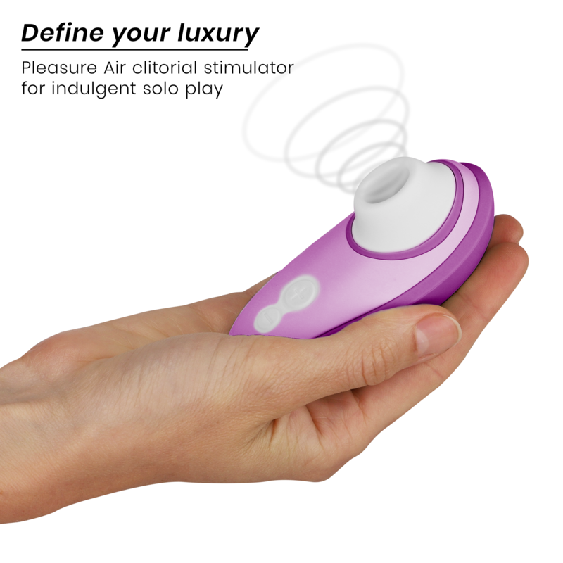 WOMANIZER - LIBERTY 2 KLITORISSTIMULATOR & SAUGROHR VIOLETT
