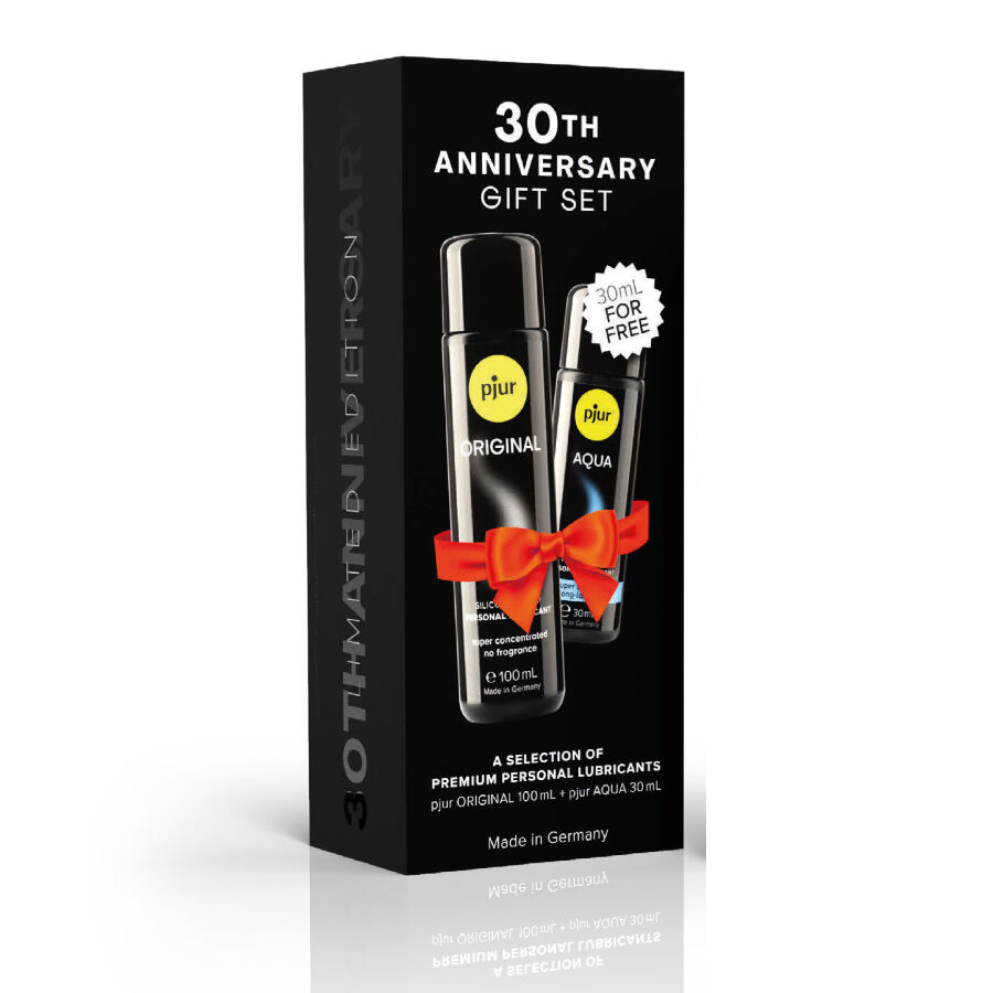 PJUR - SET 30. JAHRESTAG PJUR ORIGINAL 100 ML + PJUR AQUA 30 ML ALS GESCHENK